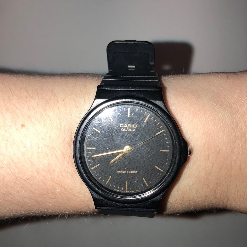 Casio Black Watch